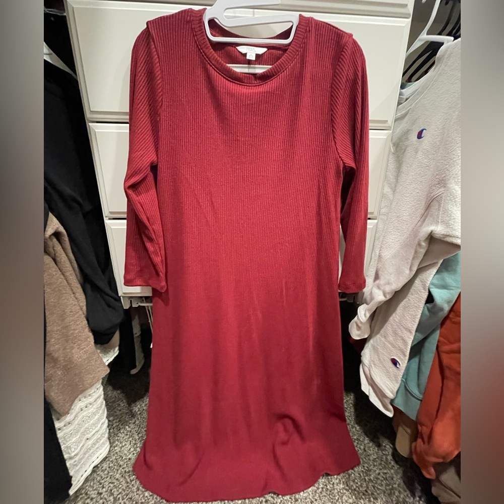 Ribbed Mini Dress